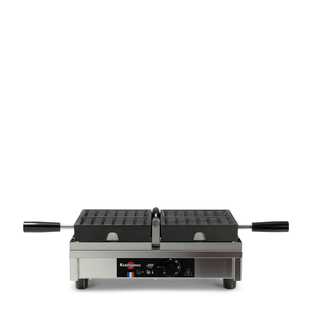 Krampouz 180 Degree Waffle Maker - 4x6 Brussels